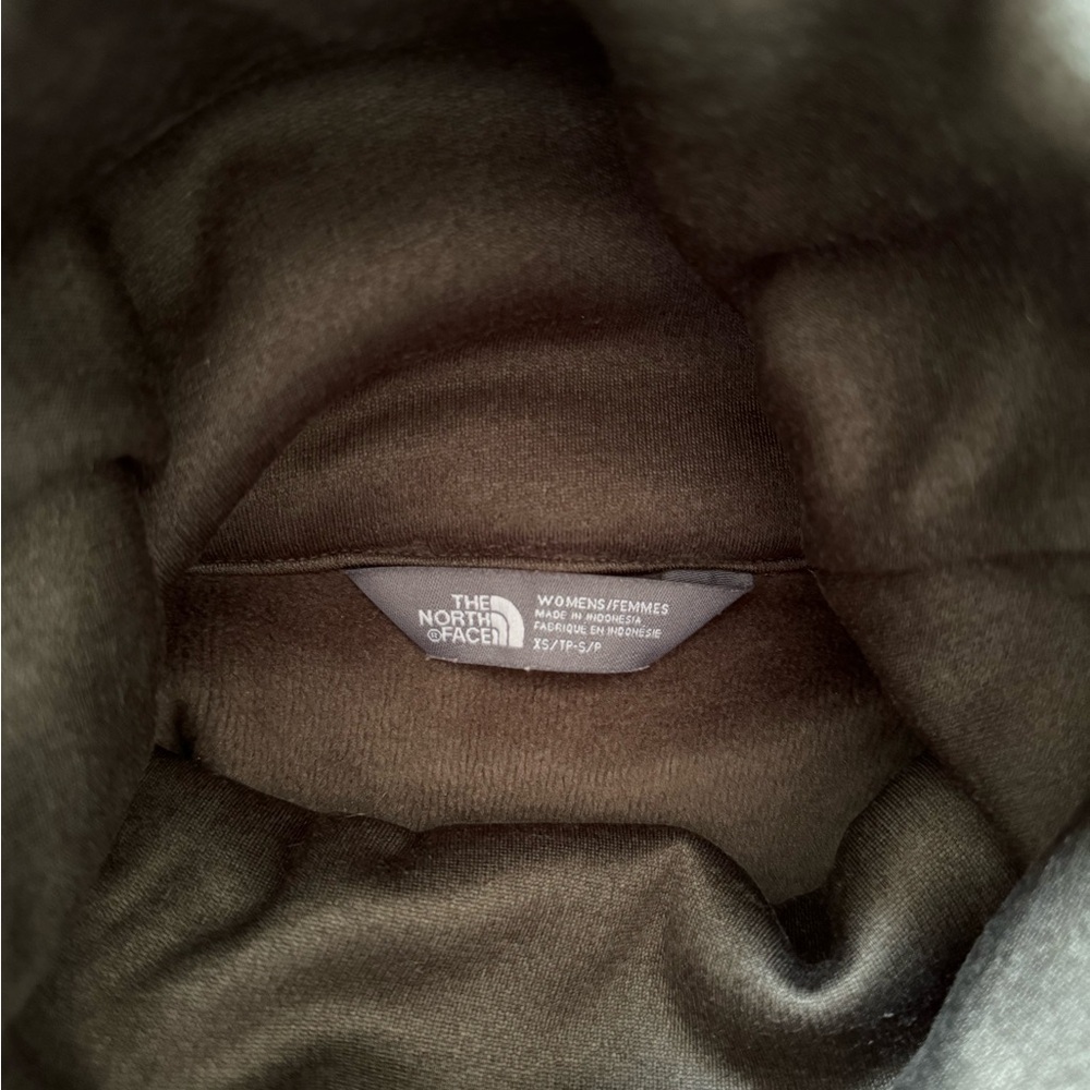 The North Face Women’s Cowl Neck Cozy Slacker Poncho in Olive - Picture 5 of 5